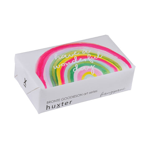 Huxter |  Wrapped Soap | Wonderful Day | Frangipani | 200g