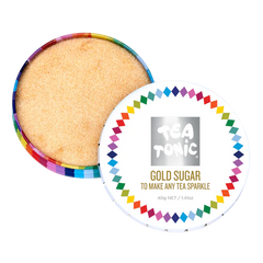 TEA TONIC | Travel Tin | Gold Sparkle Sugar MEDIUM