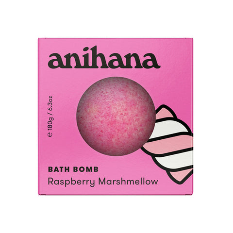 ANIHANA | Bath Bomb | Raspberry Marshmallow 180g
