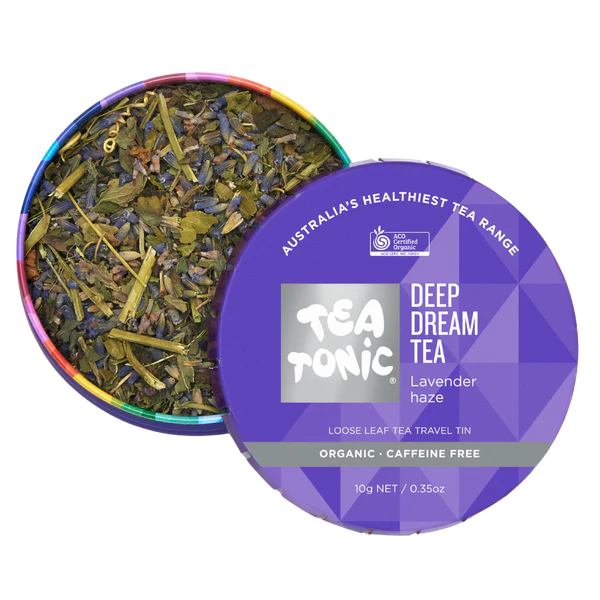 TEA TONIC | Travel Tin Loose Leaf Tea | Deep Dream