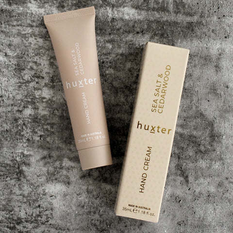 Huxter | Hand Cream | Sea Salt & Cedarwood 35ml
