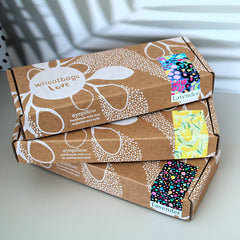 Wheatbags Love | EYE PILLOW | Soothing Lavender | Black Pebbles