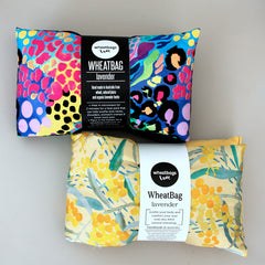 Wheatbags Love | HEAT PACK | Soothing Lavender | Electric Leopard Print