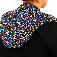 Wheatbags Love | NECK SHOULDER HEAT PACK | Black Pebbles