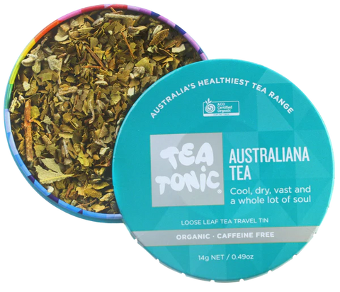 TEA TONIC | Travel Tin Loose Leaf Tea | Australiana