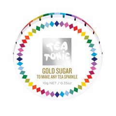 TEA TONIC | Travel Tin | Gold Sparkle Sugar MINI