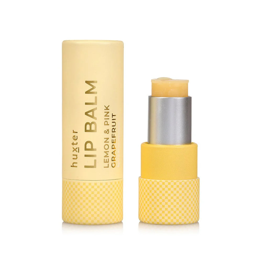 Huxter | Lip Balm | Lemon & Pink Grapefruit | Yellow