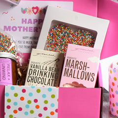 MOTHER'S DAY CHOCOLATE LOVER Custom Hamper | PERSONALISED | Soy Candle & Chocolate Gift Pack | Mother | Mum | Nana | Grandma