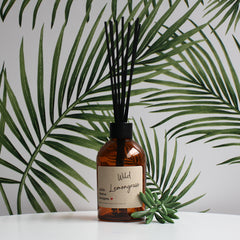 Amber Glass Diffuser | 14 FRAGRANCES | Kraft Amber | Room Fragrance