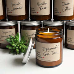 ECO WARRIOR Custom Hamper | PERSONALISED | Soy Candle 3pk | Birthday | Thank You | Thinking of You