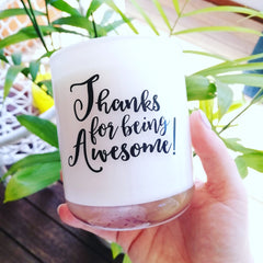 Design Your Own | Personalised | MESSAGE | Boxed Soy Candle