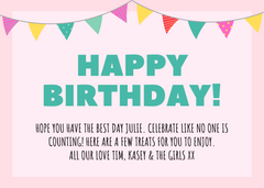 MINI Custom Hamper | PERSONALISED | Candle & Chocolate Gift Pack | Birthday | Thank You | Thinking of You