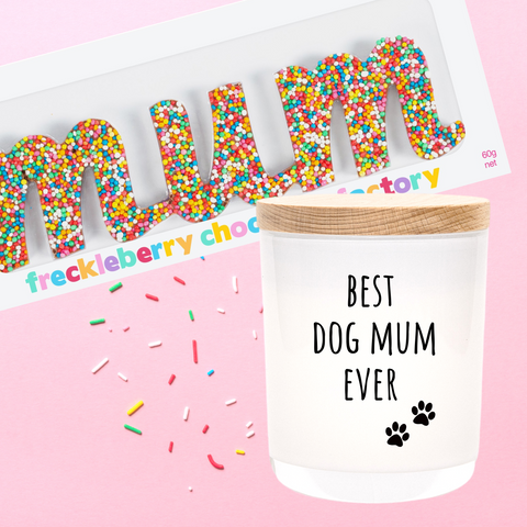 Mother's Day | PET MUM | Personalised | Boxed Soy Candle | Gift | Mum | Mother | Paws | Dog | Cat | Fur Baby