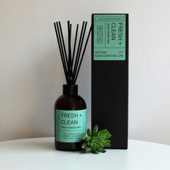 Artisan Reed Diffuser | FRESH & CLEAN | Amber Brights | Room Fragrance