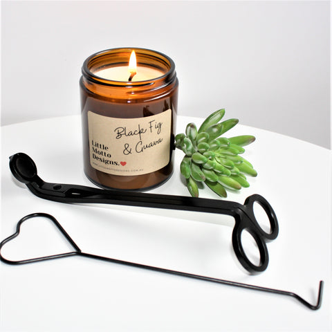 Wick Trimming SCISSORS | Candle Accessory | Black