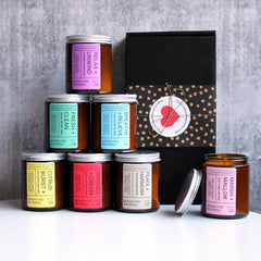 UNISEX CANDLE LOVER Custom Hamper | PERSONALISED | Soy Candle 3pk | Birthday | Thank You | Thinking of You