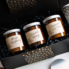 ECO WARRIOR Custom Hamper | PERSONALISED | Soy Candle 3pk | Birthday | Thank You | Thinking of You