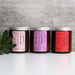 CANDLE LOVER Custom Hamper | PERSONALISED | Soy Candle 3pk | Birthday | Thank You | Thinking of You