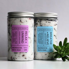 Magnesium Bath Soak  | RELAX & UNWIND | Bath Salts 300g