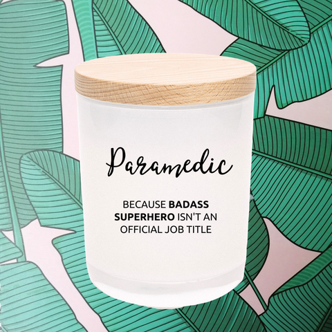 Superhero | Paramedic | Boxed Soy Candle