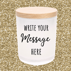 Design Your Own | Personalised | PHOTO | Boxed Soy Candle