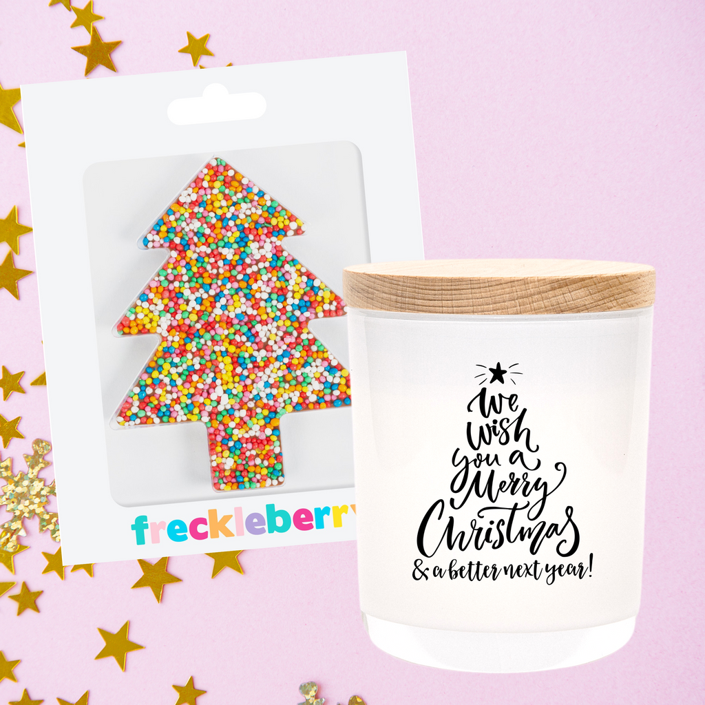 Christmas | Personalised | BETTER YEAR | Boxed Soy Candle | Xmas | Gift | Humour | Funny