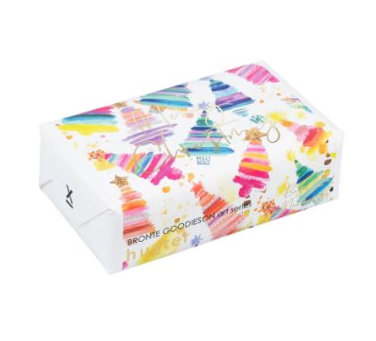 Huxter |  Wrapped Soap | Christmas Tree Sparkle | Basil, Lime & Mandarin | 200g
