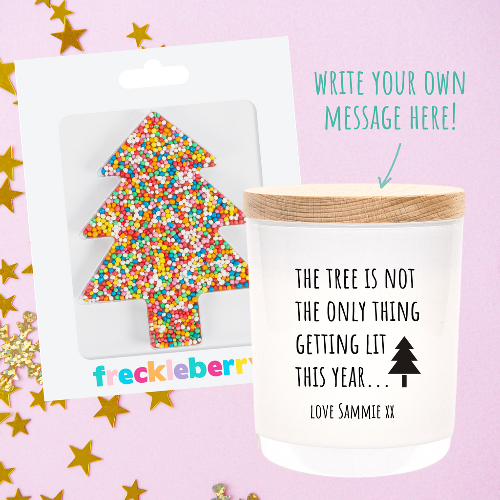 Christmas | Personalised | LIT | Boxed Soy Candle | Xmas | Gift | Humour | Funny