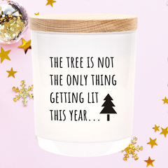 Christmas | Personalised | LIT | Boxed Soy Candle | Xmas | Gift | Humour | Funny