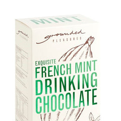 Grounded Pleasures | Mini Drinking Chocolate | Vanilla Bean | French Mint | 50g