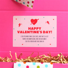 VALENTINE'S DAY Custom Hamper | PERSONALISED | Soy Candle & Chocolate Gift Pack | I Love You | Pink