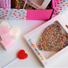 VALENTINE'S DAY Custom Hamper | PERSONALISED | Soy Candle & Chocolate Gift Pack | I Love You | Pink