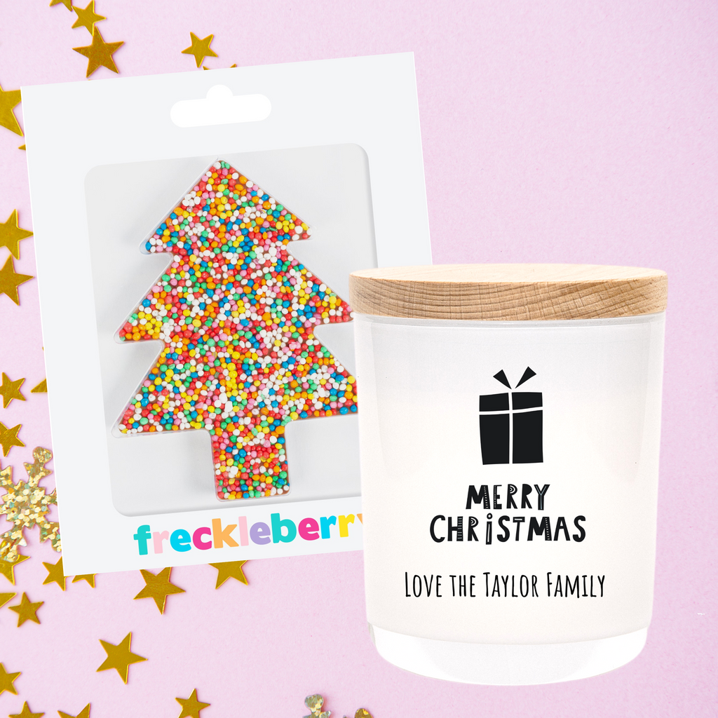 Christmas | Personalised | PRESENT | Boxed Soy Candle | Xmas | New Year | Gift